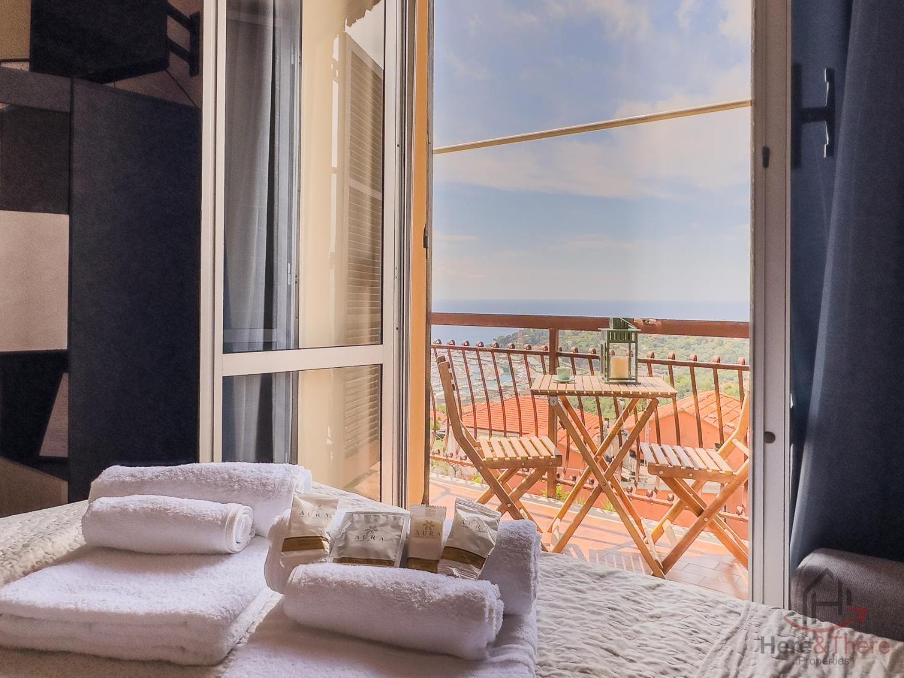 Garden & Sea View - Free Beach Access And Garage - Wifi Varazze Exterior foto